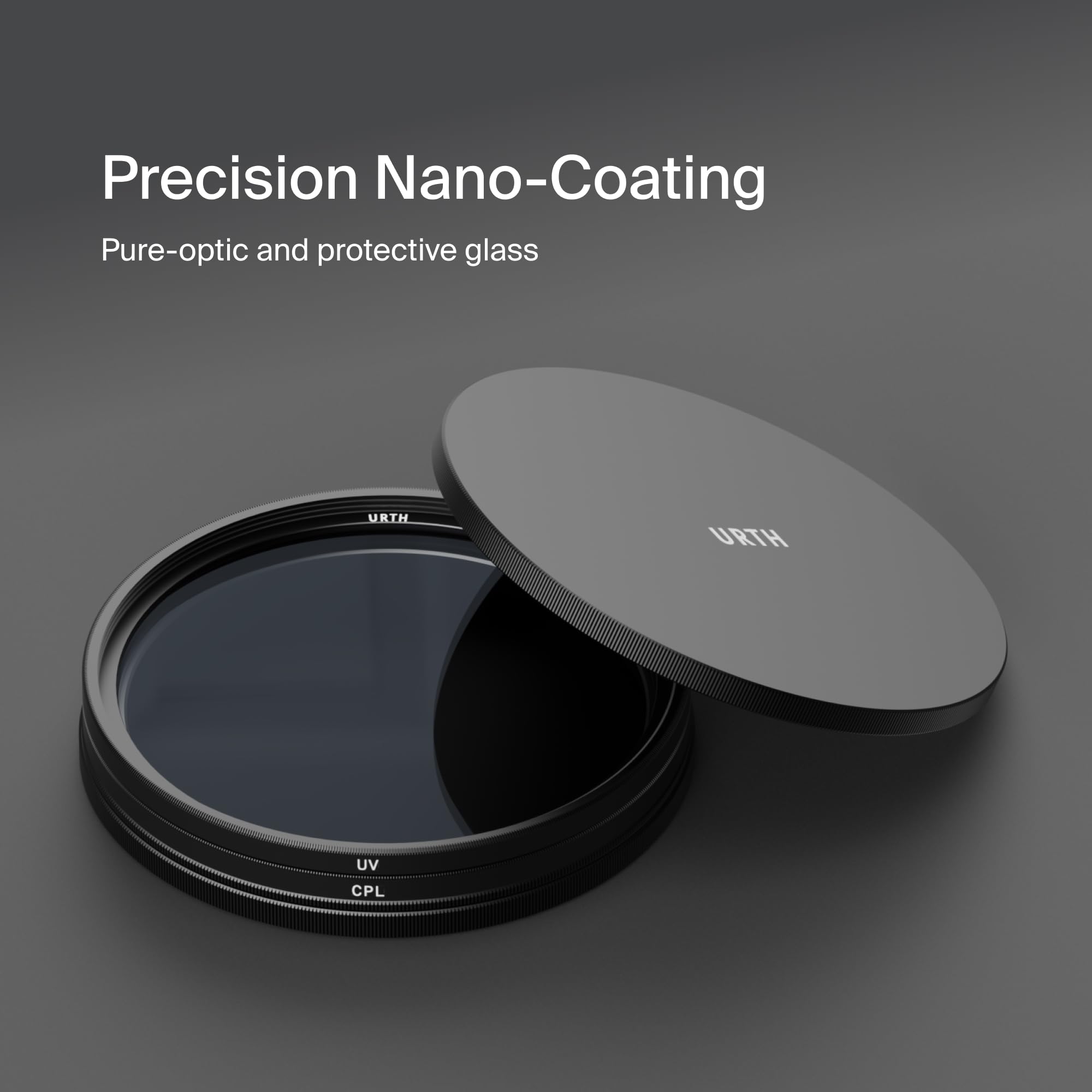 Urth 77mm 2-in-1 Lens Filter Kit - UV, Circular Polarizing (CPL), Multi-Coated Optical Glass, Ultra-Slim Camera Lens Filters - Image 3