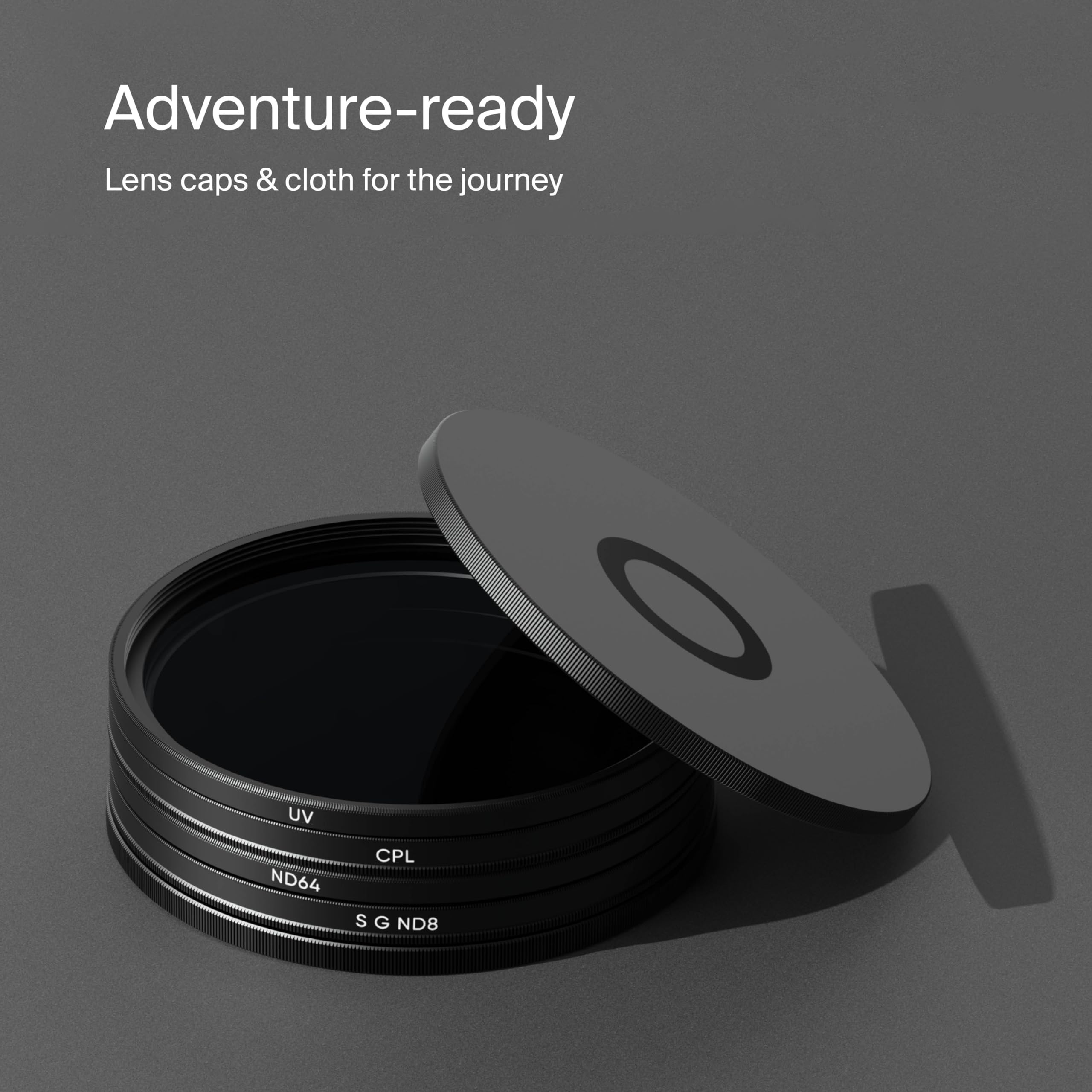 Urth 77mm 4-in-1 Lens Filter Kit (Plus+) — UV, Circular Polarizing (CPL), Neutral Density ND64, Soft Grad ND8, Multi-Coated Optical Glass, Ultra-Slim Camera Lens Filters - Image 5