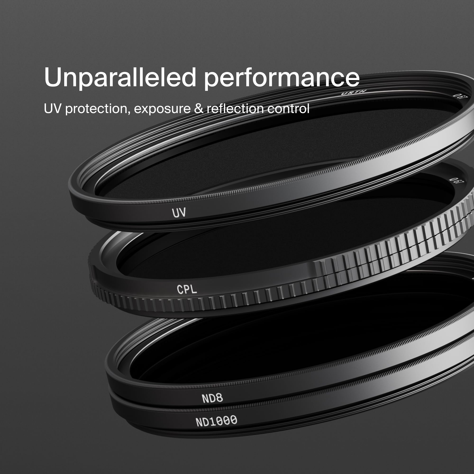 Urth 77mm 4-in-1 Lens Filter Kit (Pro) — Professional-Grade UV, Circular Polarizing (CPL), Advanced Nano Multi-Coated Optical Glass, Ultra-Slim Camera Filters - Image 4