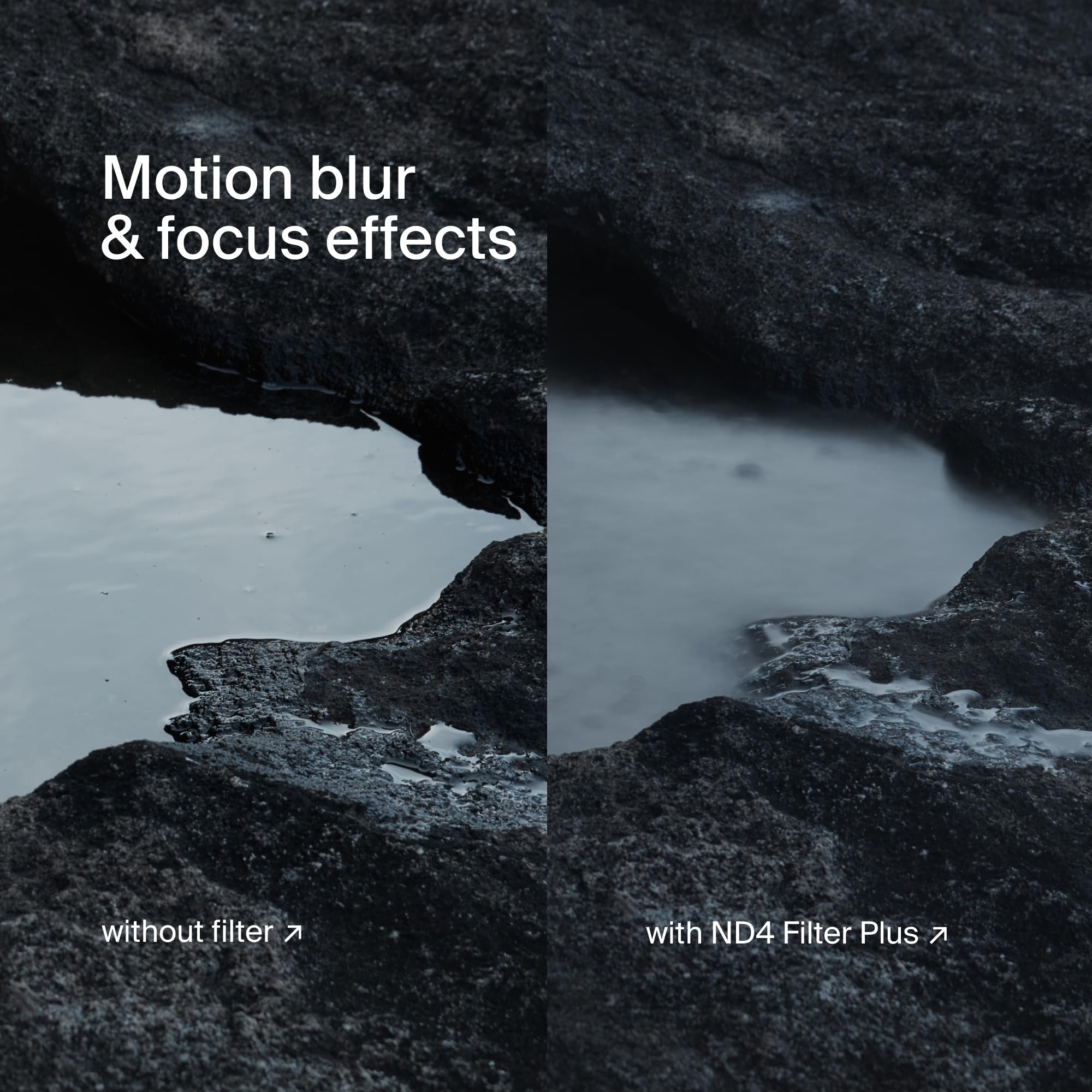 Urth 77mm 5-in-1 Lens Filter Kit (Plus+) — Neutral Density ND2, ND4, ND8, ND64, ND1000, 20-Layer Nano-Coated, Ultra-Slim Camera Lens Filters - Image 5