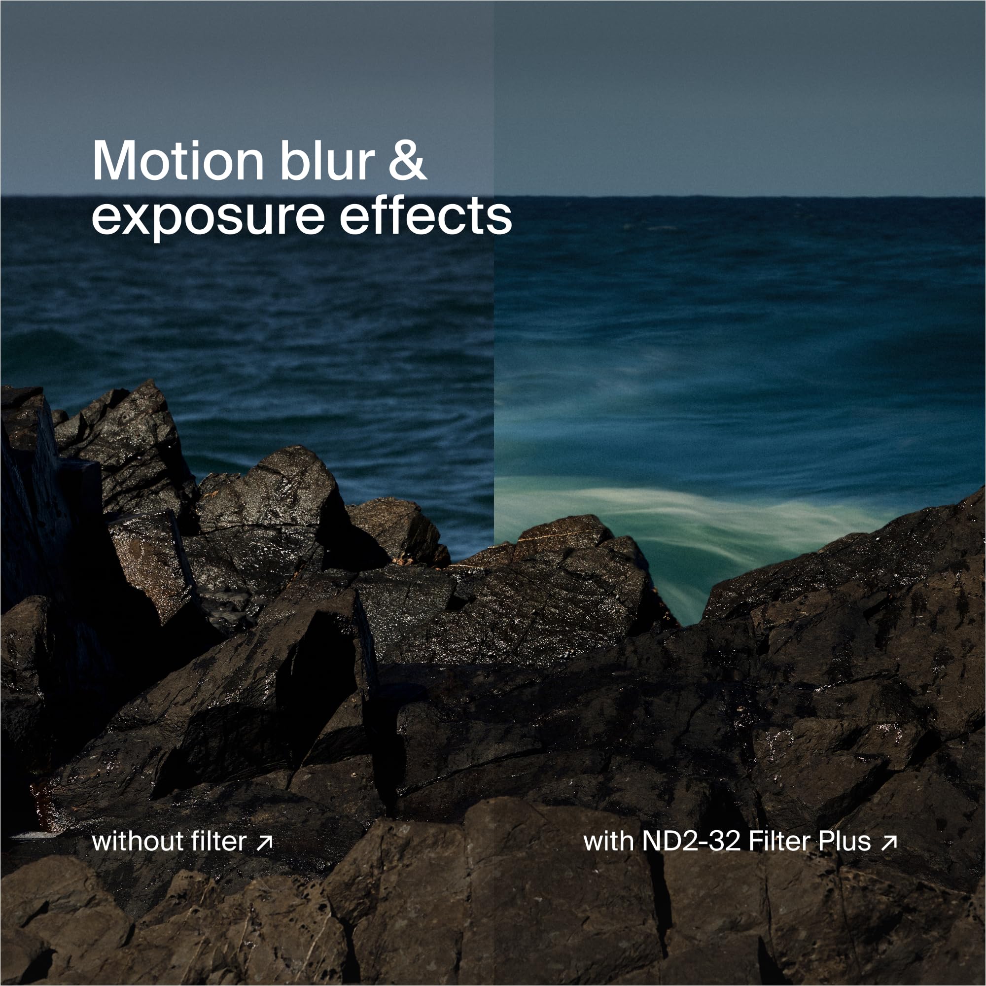 Urth 77mm Cinematic 4-in-1 Lens Filter Kit (Plus) - UV, Circular Polarizing (CPL), Variable Neutral Density ND2-32, ¼ Black Mist, Multi-Coated Optical Glass, Ultra-Slim Camera Filters - Image 6