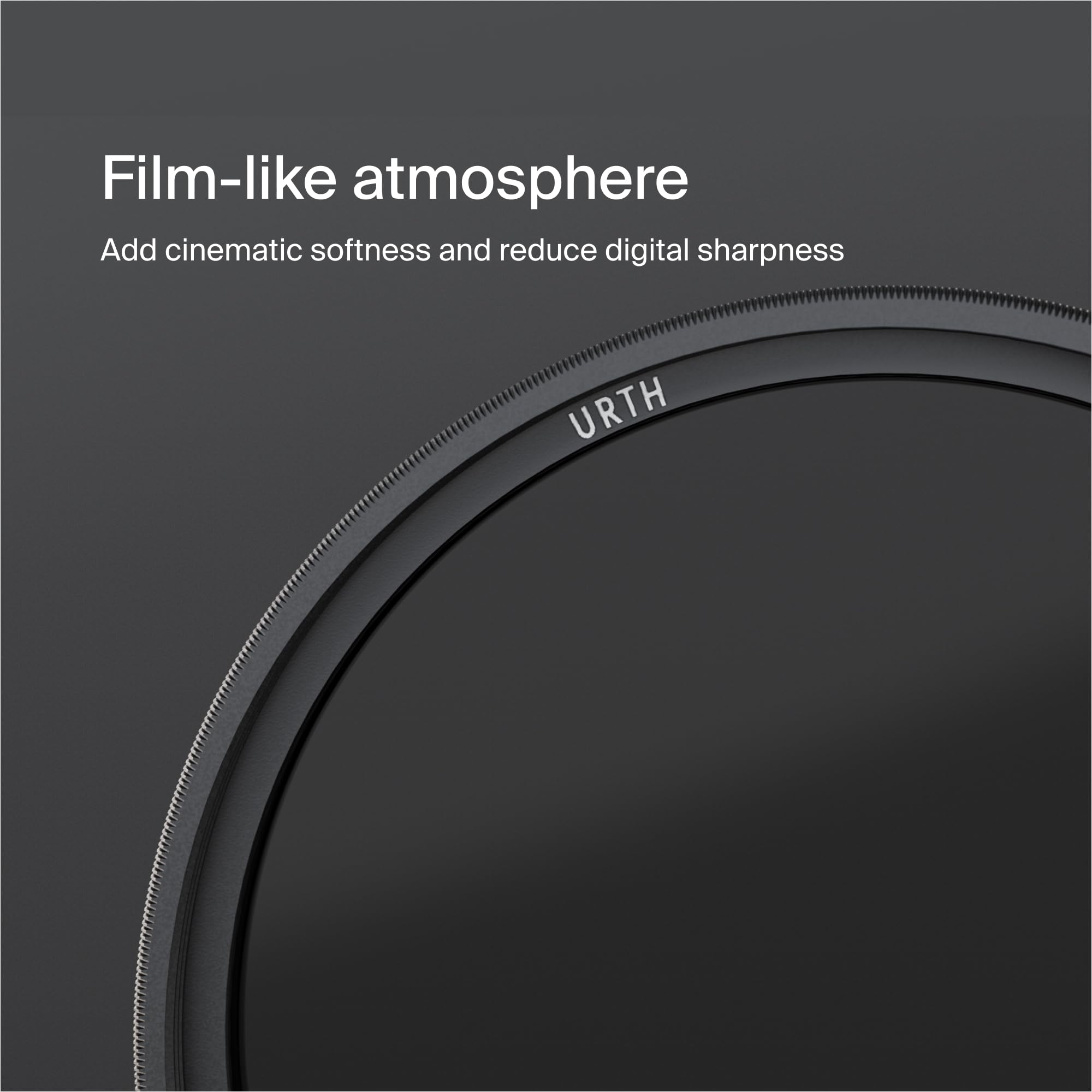 Urth 77mm Ethereal Black Mist ½ Diffusion Lens Filter (Plus+) - Cinematic Effect, 20-Layer Nano-Coated Light Dispersing Particles - Image 3