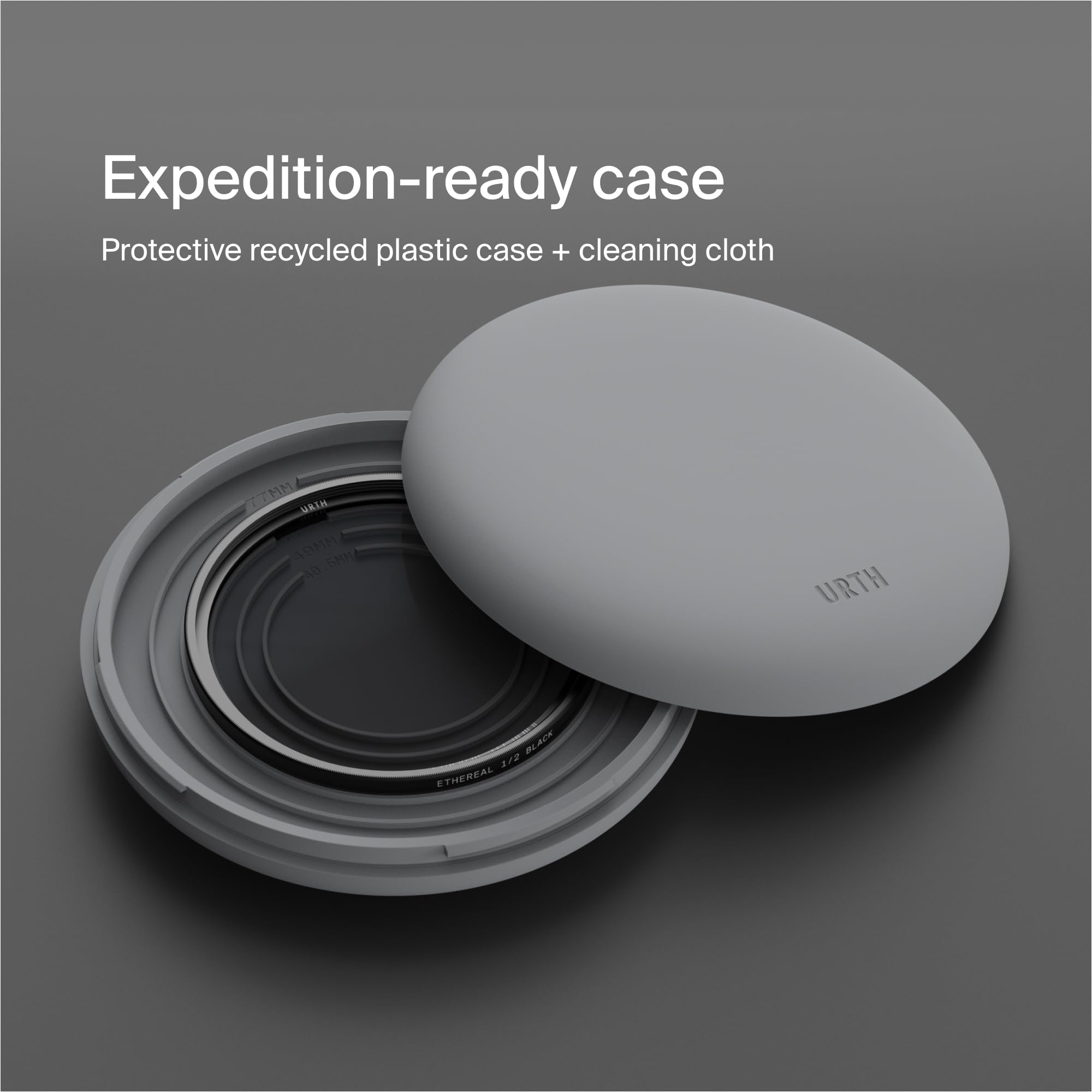 Urth 77mm Ethereal Black Mist ½ Diffusion Lens Filter (Plus+) - Cinematic Effect, 20-Layer Nano-Coated Light Dispersing Particles - Image 5