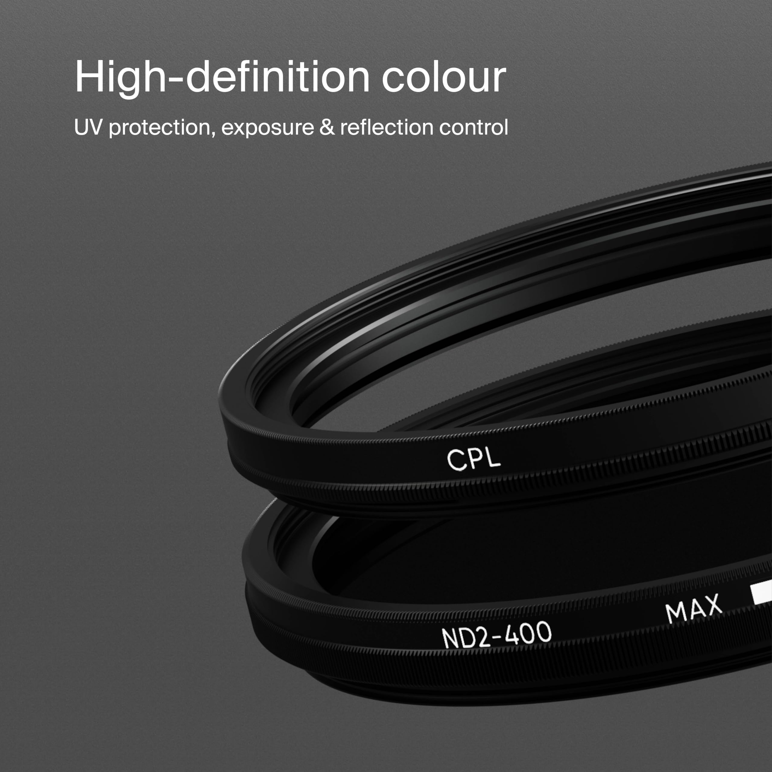 Urth 77mm Explore Filter Kit with UV, CPL and Variable ND2-400 Lens Filters - Image 5