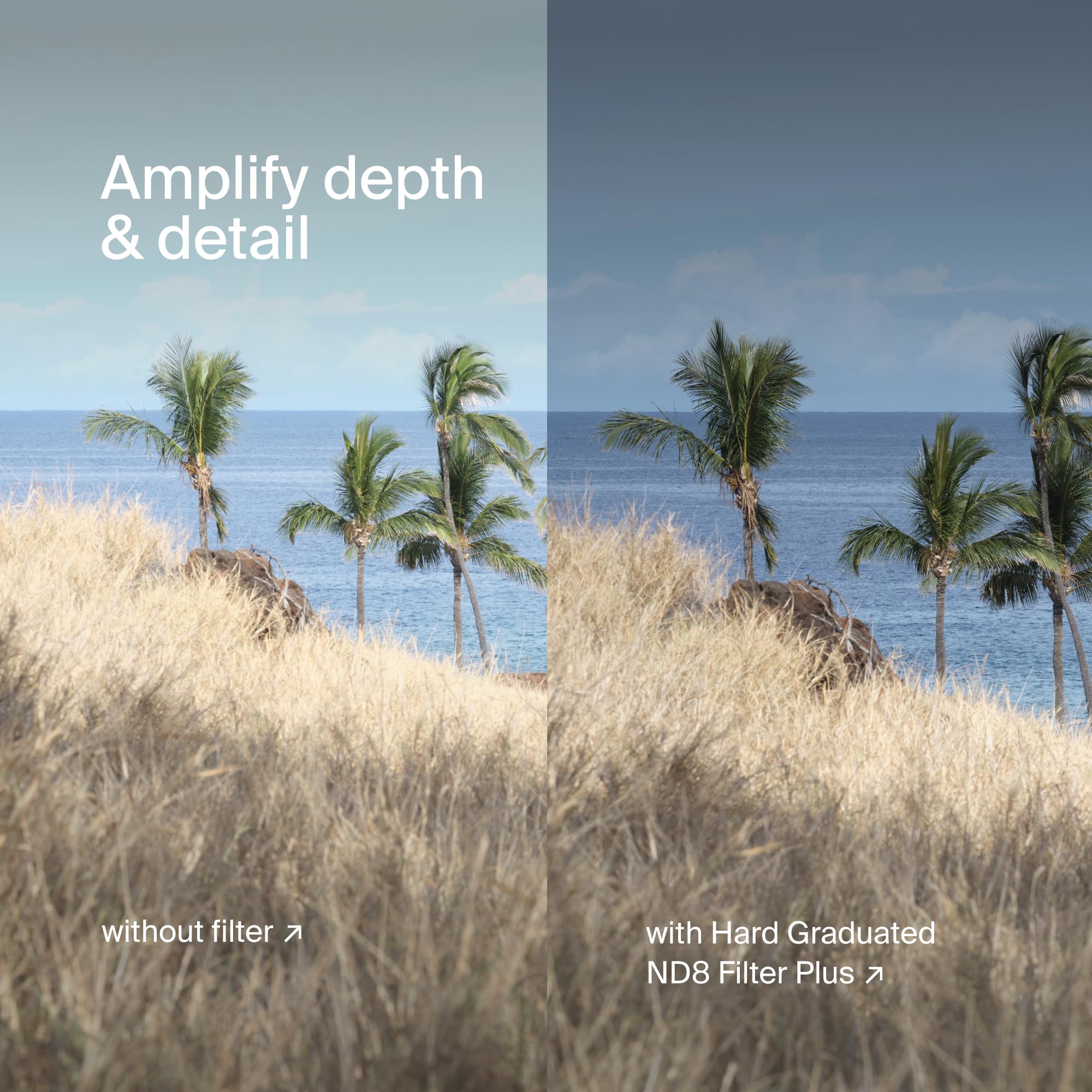 Urth 77mm Hard Graduated ND8 Lens Filter (Plus+) - Image 5