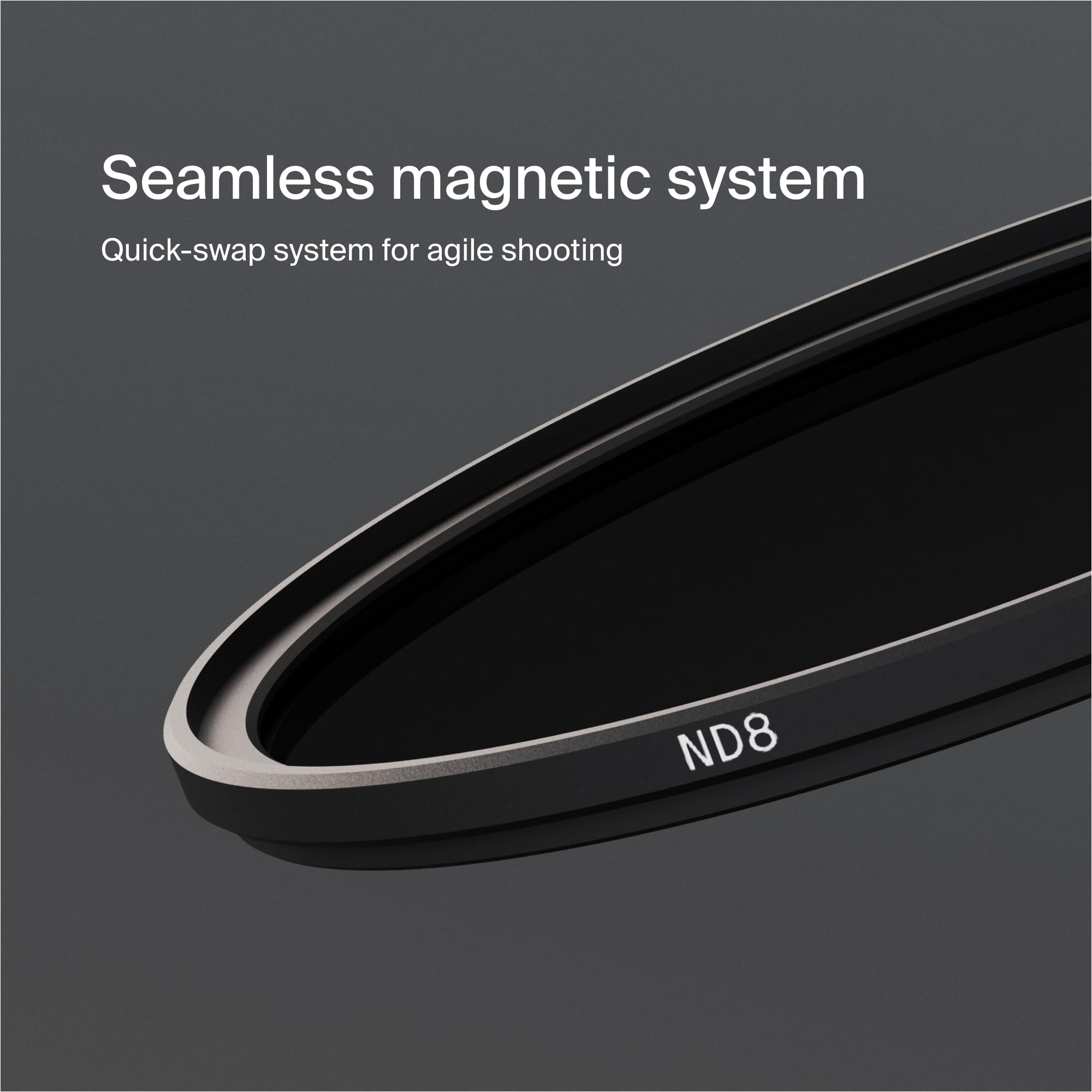 Urth 77mm Magnetic ND8 (3 Stop) Lens Filter (Plus) — 20-Layer Nano-Coated, Ultra-Slim Neutral Density Exposure Control for Camera Lenses - Image 4