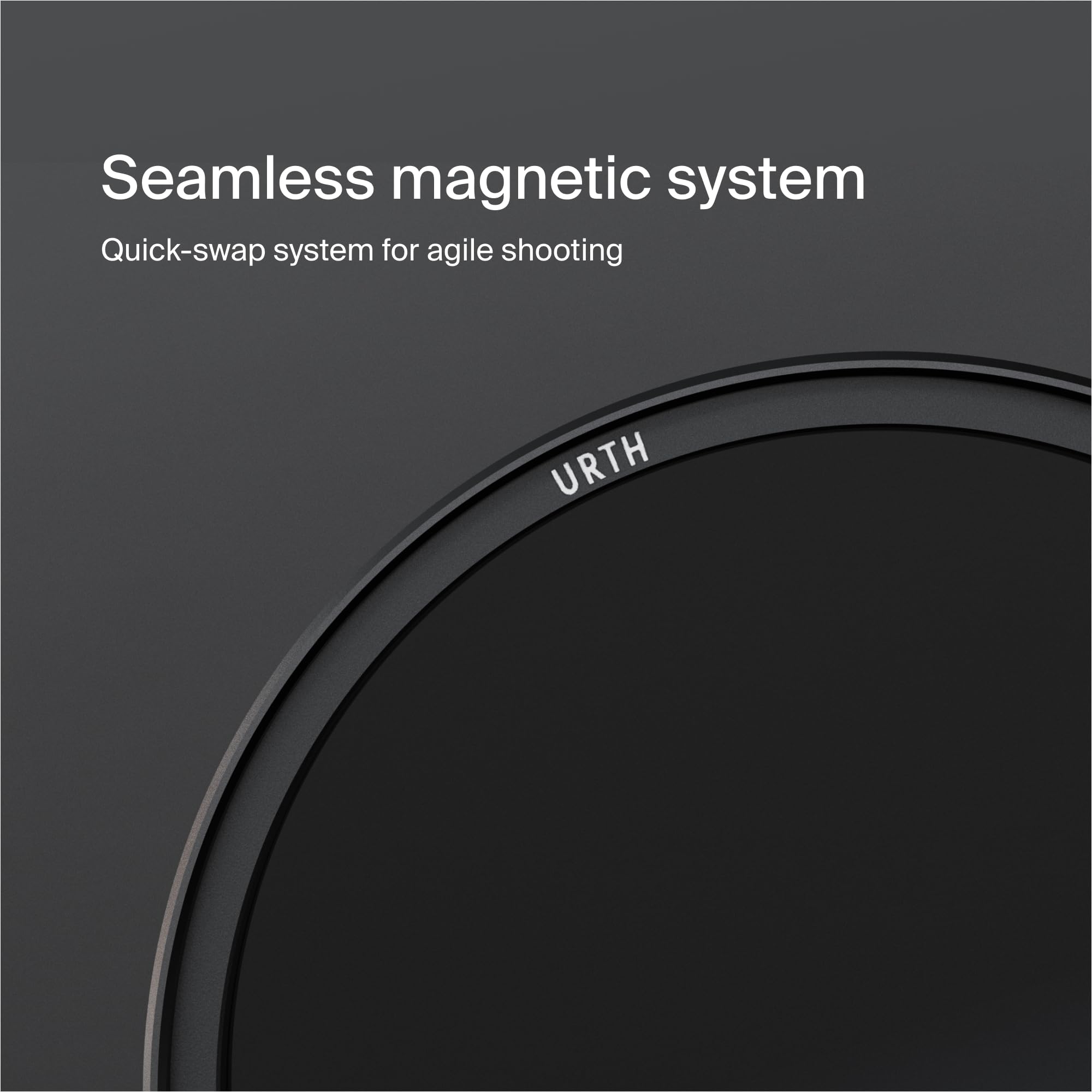 Urth 77mm Magnetic Soft Graduated ND8 Lens Filter (Plus) - 3-Stop, Ultra-Slim 20-Layer Nano-Coated Grad Neutral Density Exposure Balance Camera Filters - Image 3
