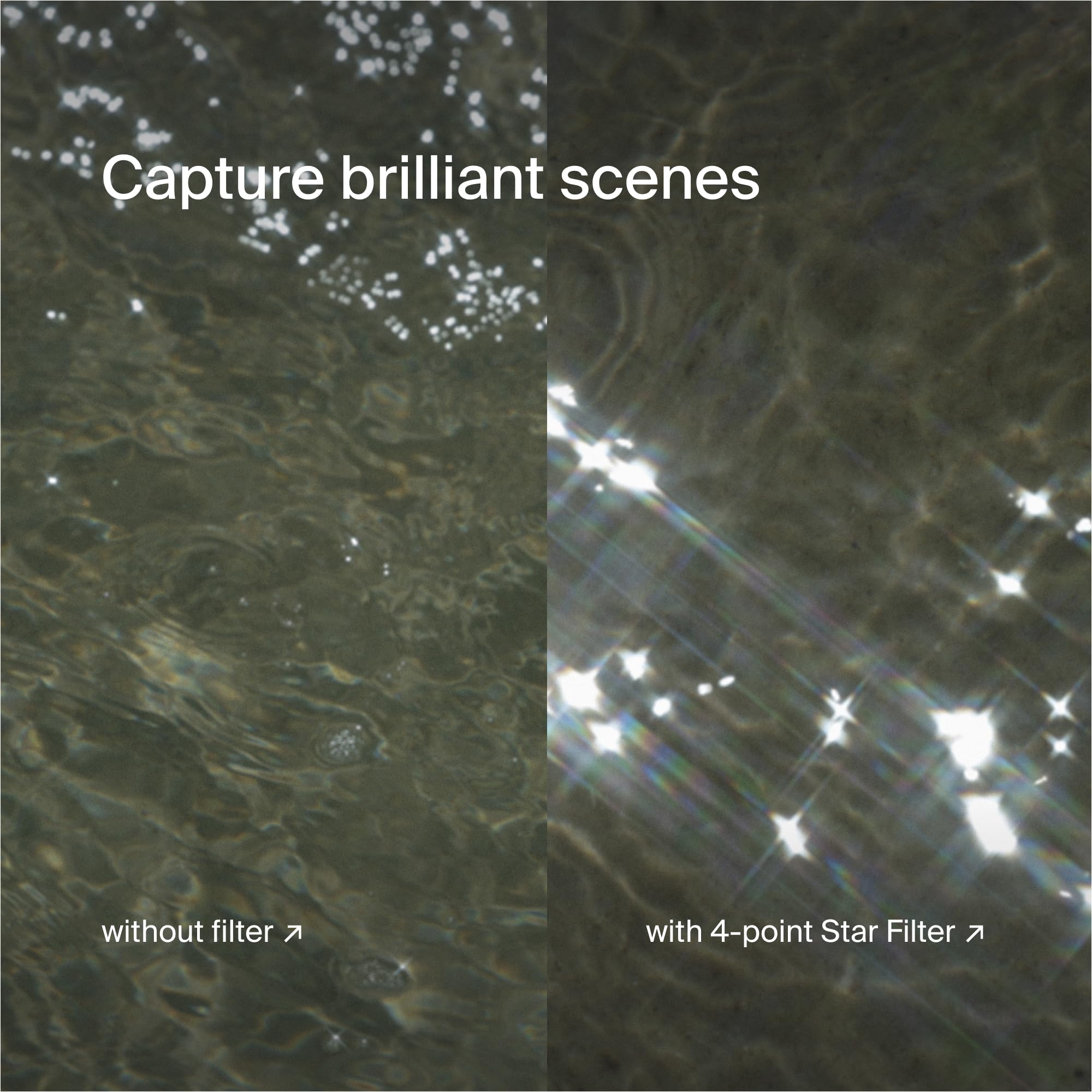 Urth 77mm Magnetic Star Lens Filter Kit (Plus) — 4, 6, 8 Point Starburst Effects, Multi-Layer Nano-Coated Camera Filters for Enhanced Cinematic Photography - Image 6