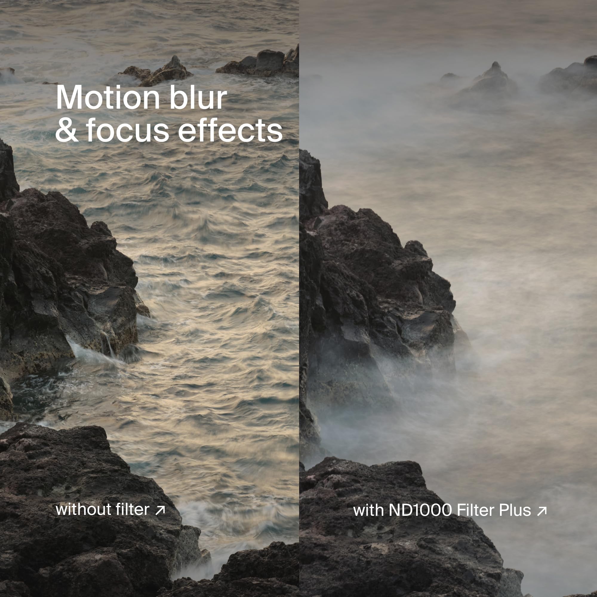 Urth 77mm ND1000 (10 Stop) Lens Filter (Plus+) - 20-Layer Nano-Coated, Ultra-Slim Neutral Density Camera Lens Exposure Filter - Image 5