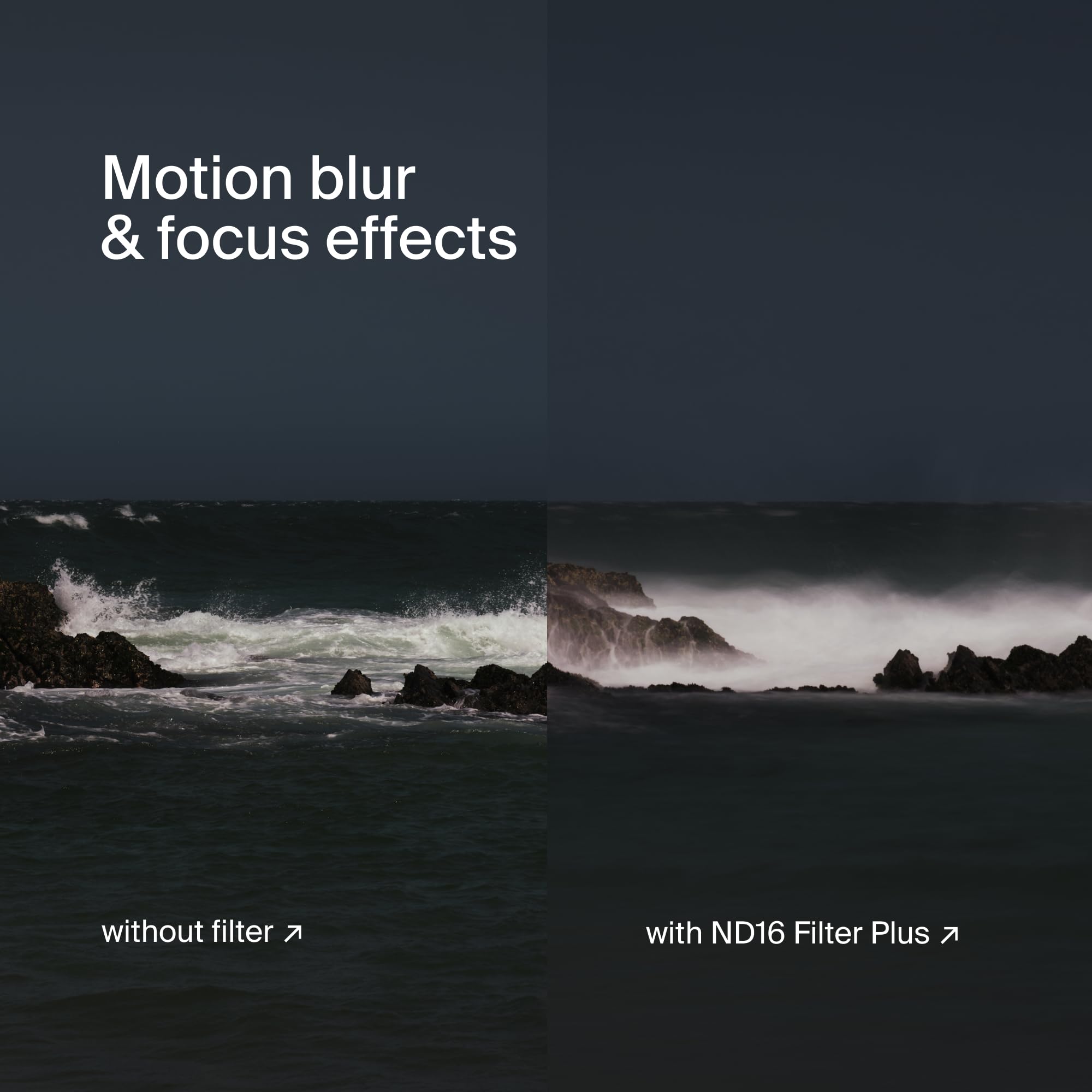 Urth 77mm ND16 (4 Stop) Lens Filter (Plus+) — 20-Layer Nano-Coated, Ultra-Slim Neutral Density Camera Lens Exposure Filter - Image 5