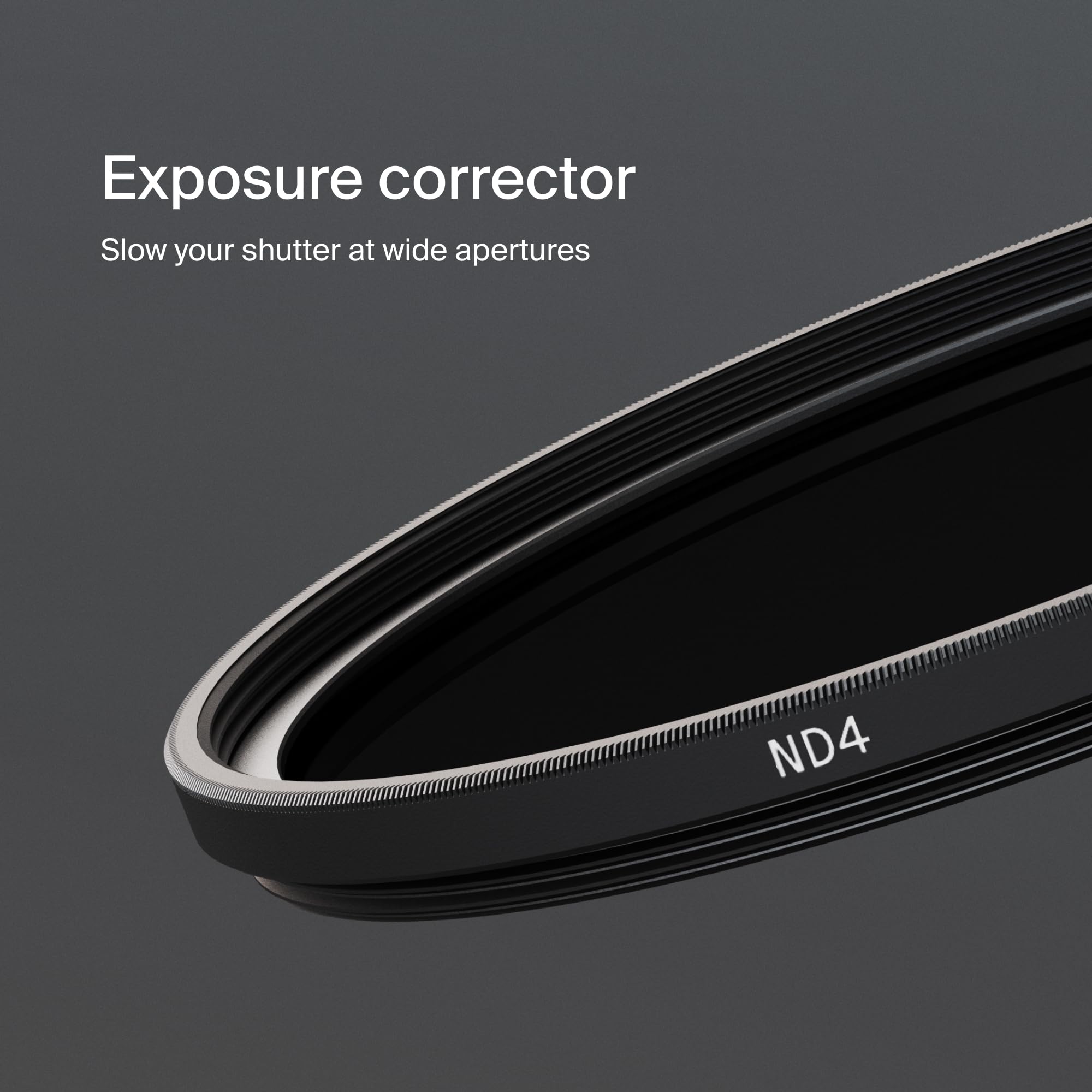 Urth 77mm ND4 (2 Stop) Lens Filter (Plus+) — 20-Layer Nano-Coated, Ultra-Slim Neutral Density Camera Lens Exposure Filter - Image 4