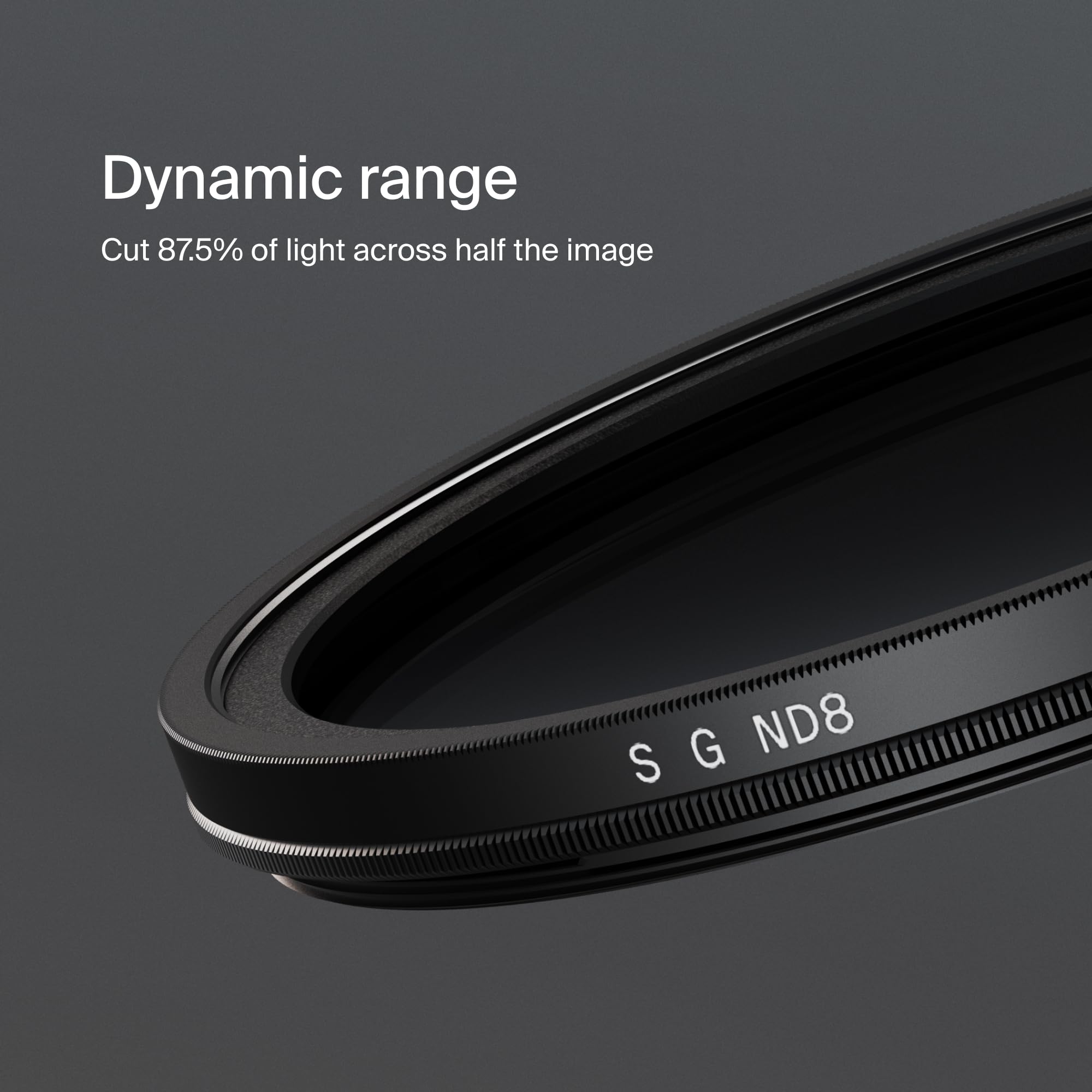 Urth 77mm Soft Graduated ND8 Lens Filter (Plus+) — 3-Stop, Ultra-Slim 20-Layer Nano-Coated Soft Grad Neutral Density Camera Lens Exposure Balance Filter - Image 4