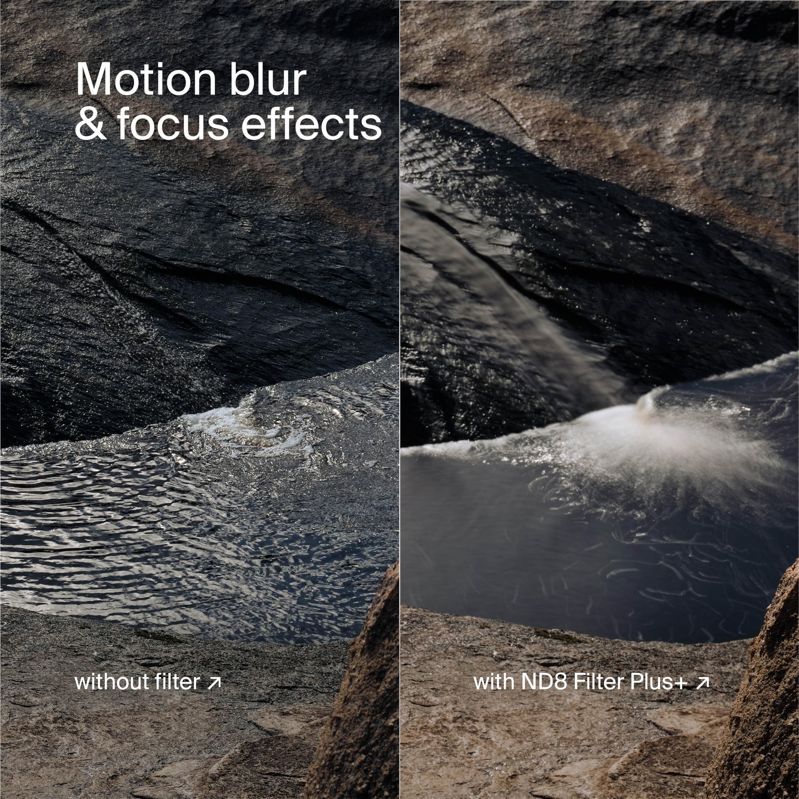 Urth 77mm 3-in-1 Lens Filter Kit (Plus+) — Neutral Density ND8, ND64, ND1000, 20-Layer Nano-Coated, Ultra-Slim Camera Lens Filters - Image 7