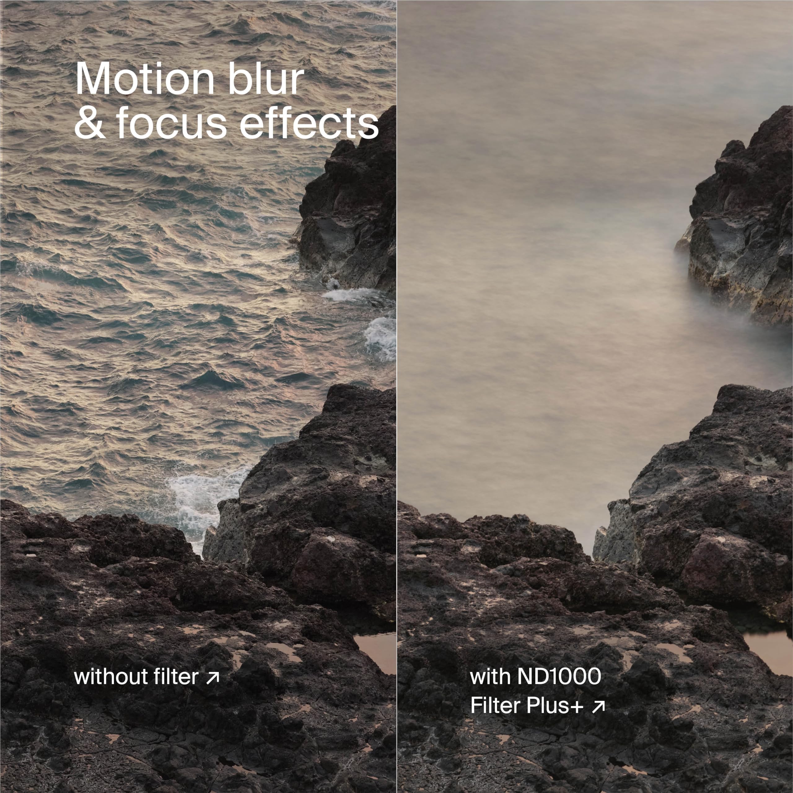 Urth 77mm 3-in-1 Lens Filter Kit (Plus+) — Neutral Density ND8, ND64, ND1000, 20-Layer Nano-Coated, Ultra-Slim Camera Lens Filters - Image 9