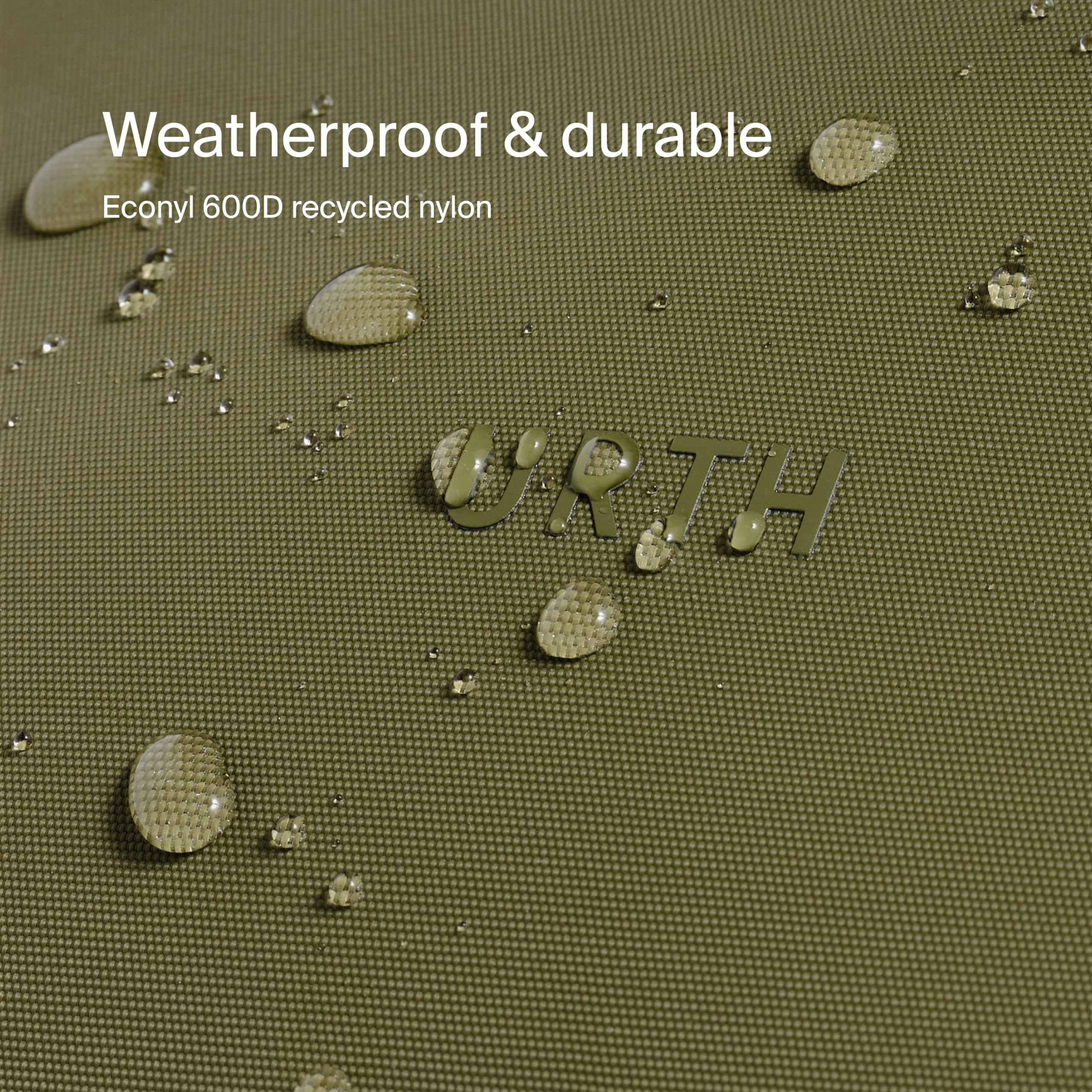 Urth Andesite 2L Photography Camera Pouch - Water Resistant, Recycled, Small Digital Camera & Daily Essentials Crossbody Bag in Green - Image 5