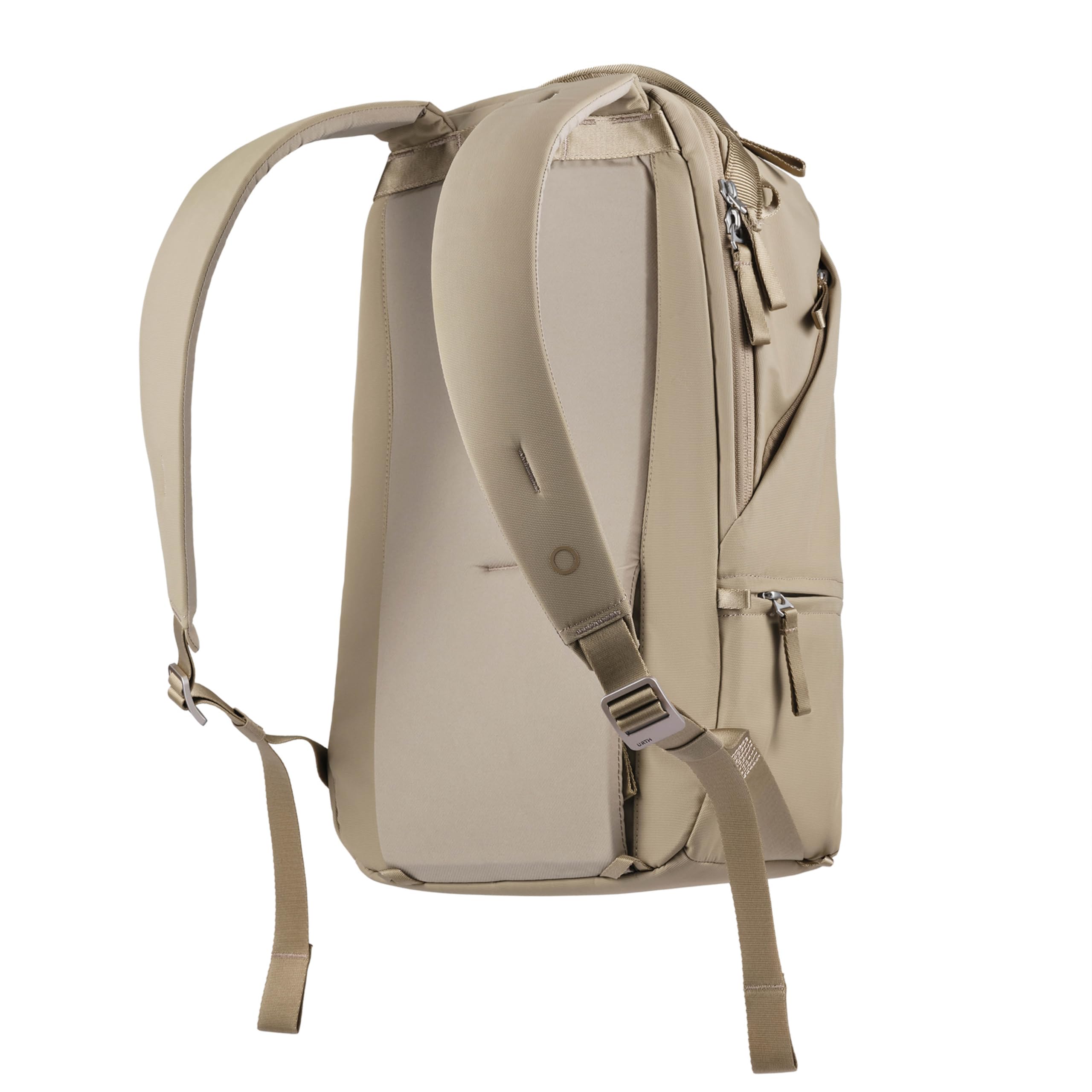 Urth Arkose 20L Backpack – 15” Laptop Bag, Weatherproof + Recycled (Beige) - Image 4