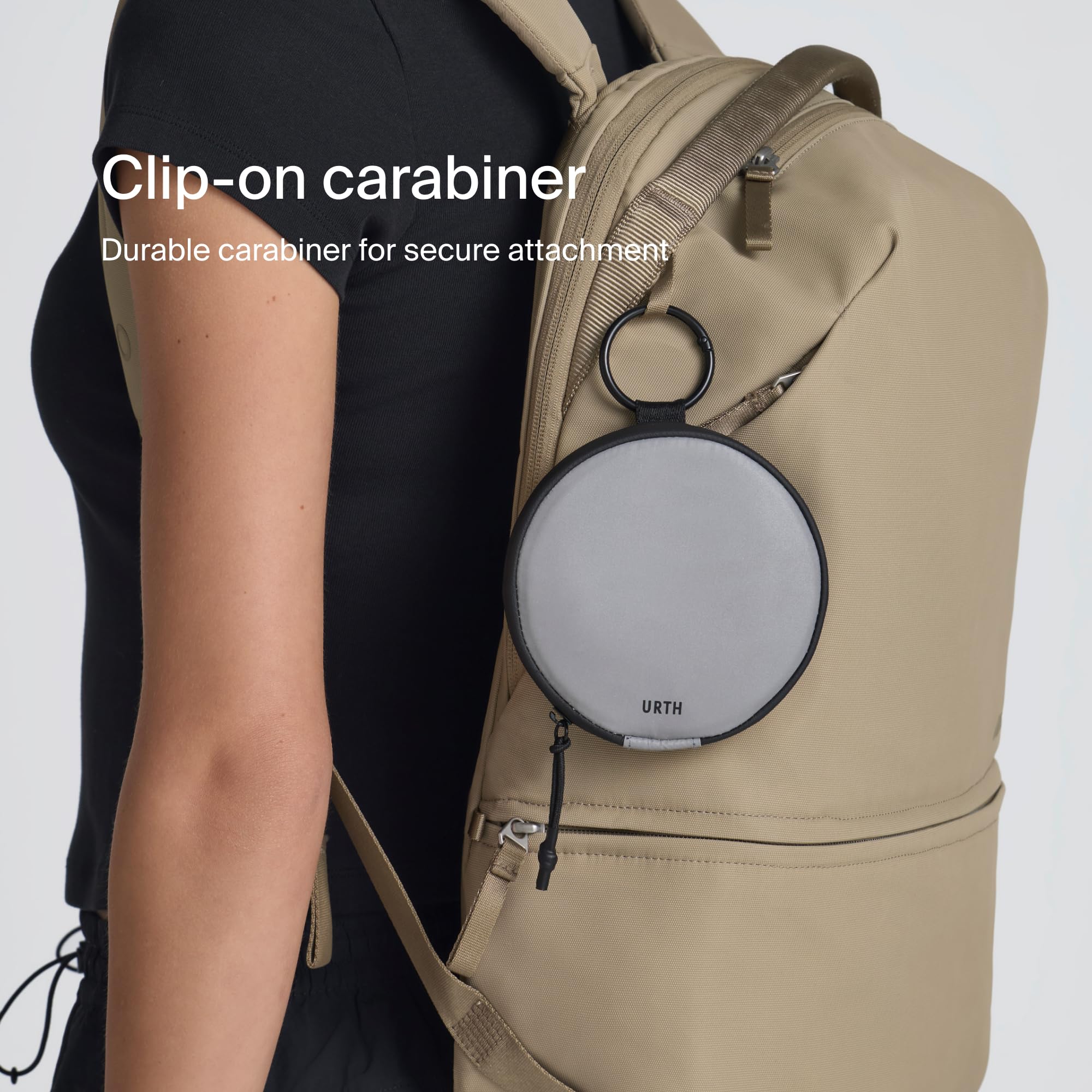 Urth Lens Filter Pouch — Weatherproof, Padded Case for 4 Circular Filters with Clip-On Carabiner - Image 5